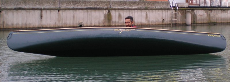 No man canoe