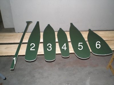 paddles shapes