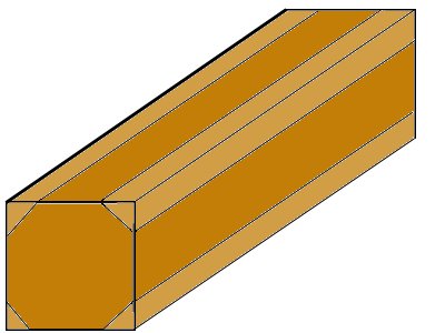 arrotondamento del manico