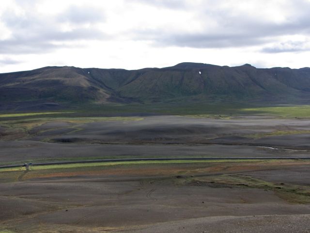 Ring road a nord del Vatnajokul