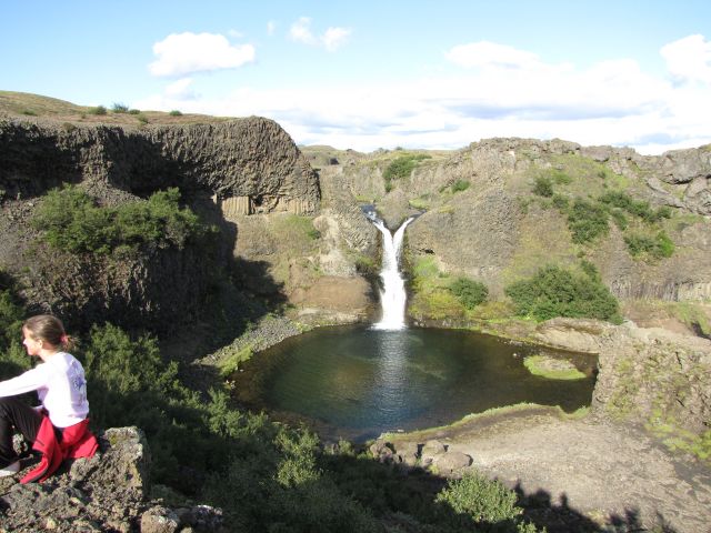 Laghetto con cascata