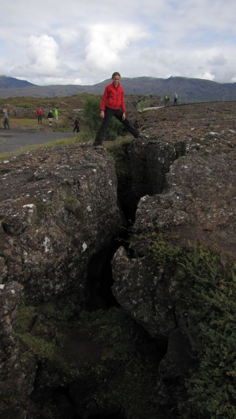 Faglia a Thingvellir